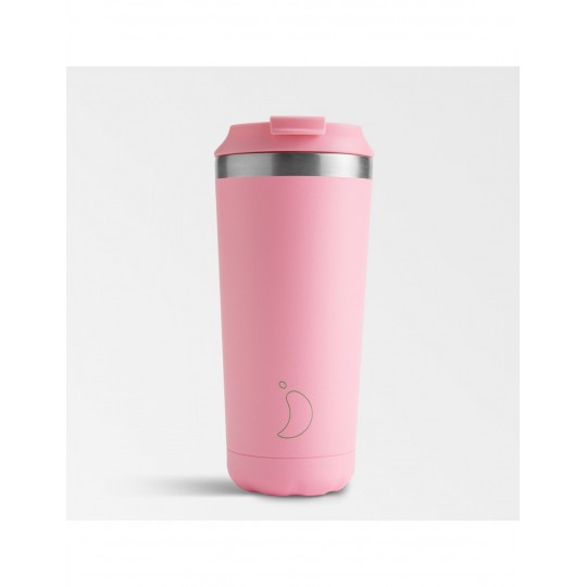 Chillys Bottles - Coffee Cup Original Pastel Pink 500ml
