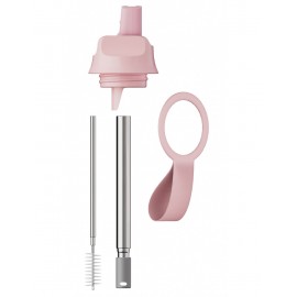 Chillys Bottles - Flip Lid Series 2 Blush Pink