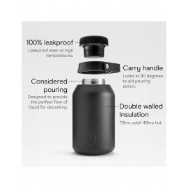 Chillys Bottles - Μπουκάλι Θερμός Series 2 Big Mouth Abyss Black 2L Bottle
