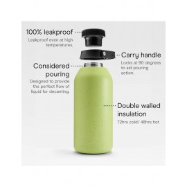 Chillys Bottles - Μπουκάλι Θερμός Series 2 Big Mouth Limelite Fleck 4L Bottle