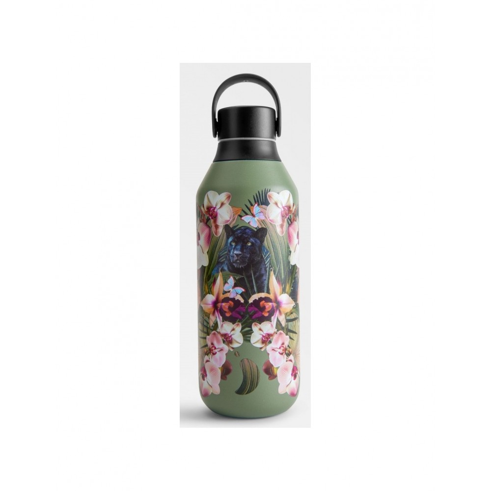 Chillys Bottles - Μπουκάλι Θερμός Series 2 Botanicals Orchid Panther 500ml