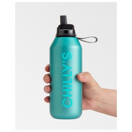 Chillys Bottles - Μπουκάλι Θερμός Series 2 Flip Metallic Atlantis 500ml