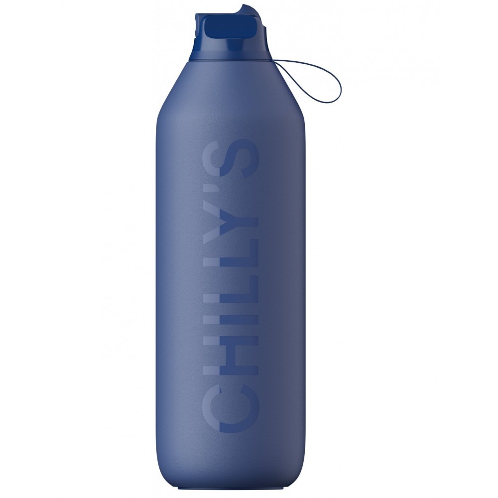 Chillys Bottles - Μπουκάλι Θερμός Series 2 Flip Whale Blue 1L
