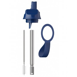 Chillys Bottles - Μπουκάλι Θερμός Series 2 Flip Whale Blue 500ml