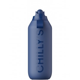 Chillys Bottles - Μπουκάλι Θερμός Series 2 Flip Whale Blue 500ml