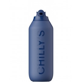 Chillys Bottles - Μπουκάλι Θερμός Series 2 Flip Whale Blue 500ml