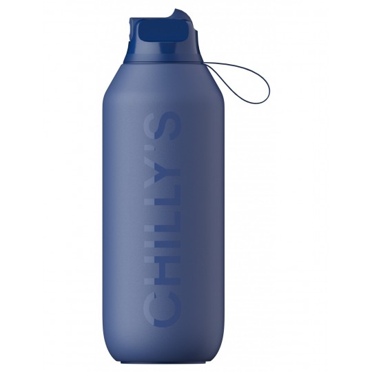 Chillys Bottles - Μπουκάλι Θερμός Series 2 Flip Whale Blue 500ml