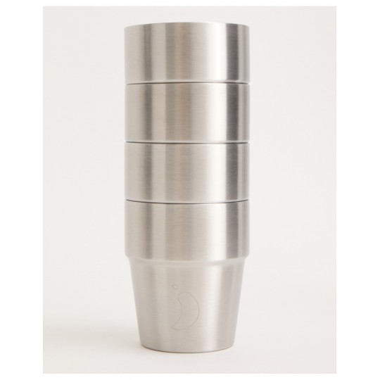 Chillys Bottles - Σετ 4 Ανοξείδωτα Ποτήρια 300ml