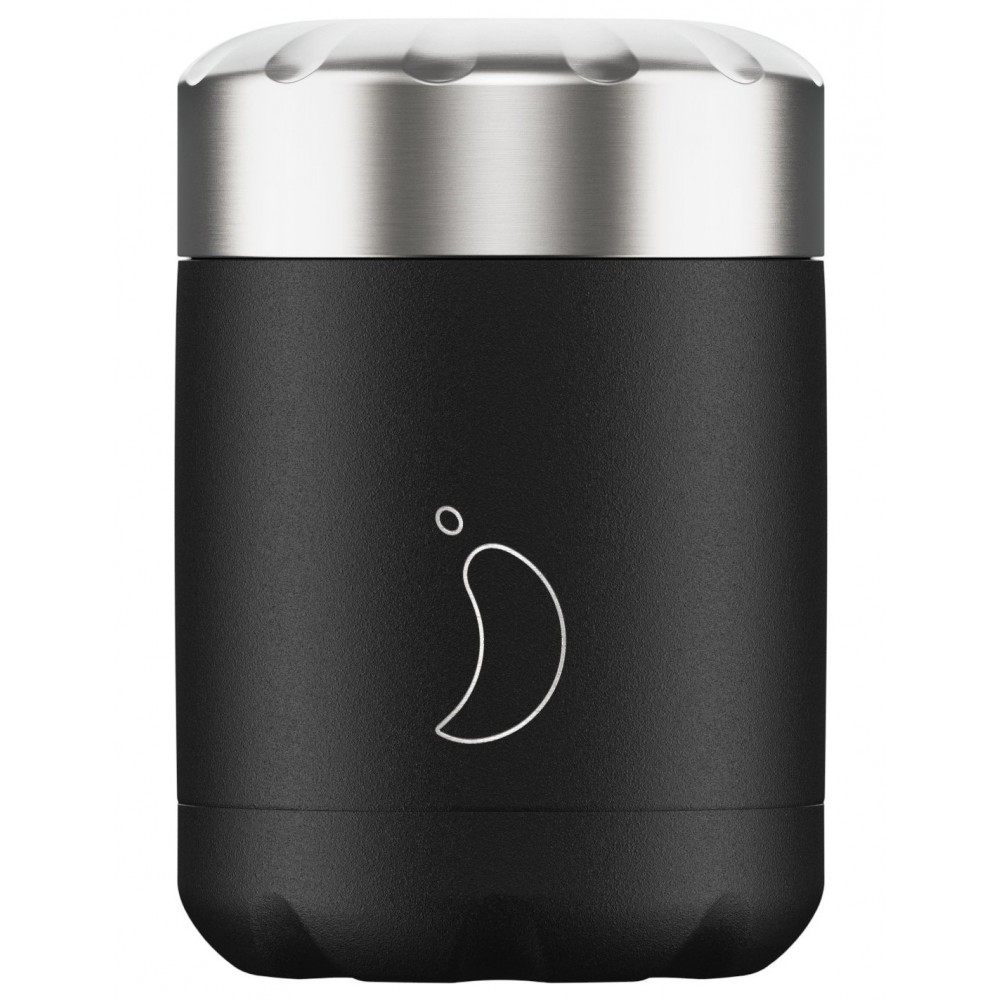 Chillys Bottles - Food Pot Θερμός Black 300ml