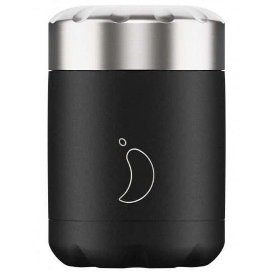 Chillys Bottles - Food Pot Θερμός Black 300ml