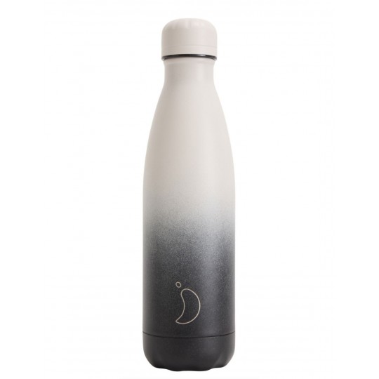 Chillys Bottles - Μπουκάλι Θερμός Gradient Blabk Pebble 500ml