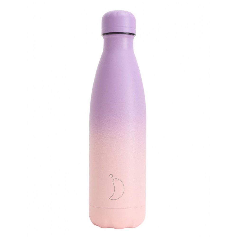 Chillys Bottles - Μπουκάλι Θερμός Gradient Peach Purple 500ml