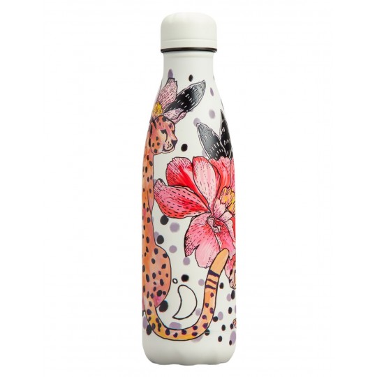 Chillys Bottles - Μπουκάλι Θερμός Tropical Cheetah Jungle 500ml
