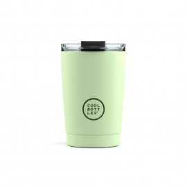Cool Bottles - Ανοξέιδωτο Ποτήρι Θερμός Pastel Green 330ml