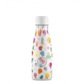 Cool Bottles - Ανοξέιδωτο Μπουκάλι Θερμός Crazy Skulls 260ml