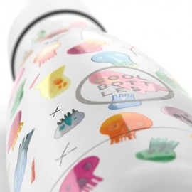 Cool Bottles - Ανοξέιδωτο Μπουκάλι Θερμός Crazy Skulls 260ml