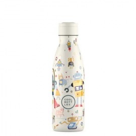 Cool Bottles - Ανοξέιδωτο Μπουκάλι Θερμός Messy Robots 350ml Cool Bottles - Ανοξέιδωτο Μπουκάλι Θερμός Messy Robots 350ml