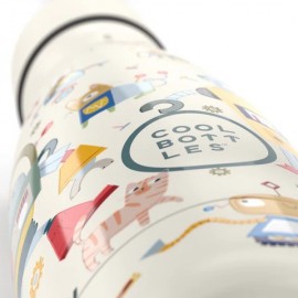 Cool Bottles - Ανοξέιδωτο Μπουκάλι Θερμός Messy Robots 350ml Cool Bottles - Ανοξέιδωτο Μπουκάλι Θερμός Messy Robots 350ml