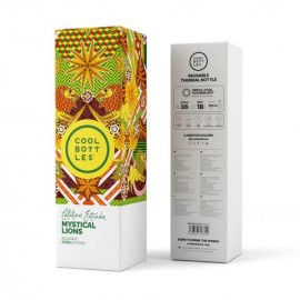 Cool Bottles - Ανοξέιδωτο Μπουκάλι Θερμός Mystical Lions 500ml