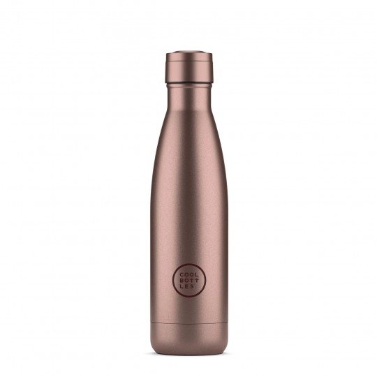 Cool Bottles - Ανοξέιδωτο Μπουκάλι Θερμός Metallic Rose 500ml