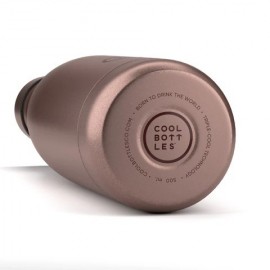 Cool Bottles - Ανοξέιδωτο Μπουκάλι Θερμός Metallic Rose 500ml