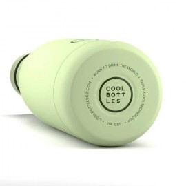 Cool Bottles - Ανοξέιδωτο Μπουκάλι Θερμός Pastel Green 500ml