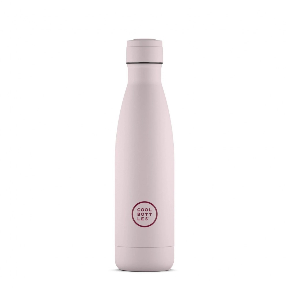 Cool Bottles - Ανοξέιδωτο Μπουκάλι Θερμός Pastel Pink 500ml