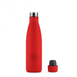Cool Bottles - Ανοξέιδωτο Μπουκάλι Θερμός Vivid Red 500ml