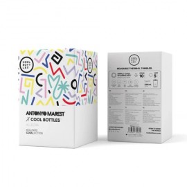 Cool Bottles - Ανοξέιδωτο Ποτήρι Θερμός Antonio Marest Allegra 330ml