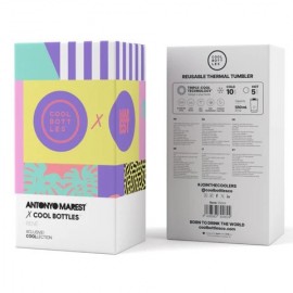 Cool Bottles - Ανοξέιδωτο Ποτήρι Θερμός Antonio Marest Rene 550ml