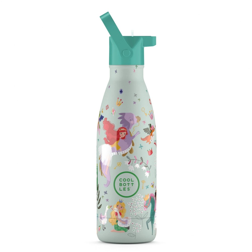 Cool Bottles - Ανοξέιδωτο Μπουκάλι Θερμός Princess Kingdom 350ml Cool Bottles - Ανοξέιδωτο Μπουκάλι Θερμός Princess Kingdom 350ml