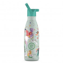 Cool Bottles - Ανοξέιδωτο Μπουκάλι Θερμός Princess Kingdom 350ml