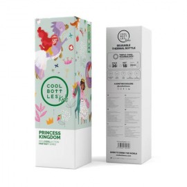 Cool Bottles - Ανοξέιδωτο Μπουκάλι Θερμός Princess Kingdom 350ml Cool Bottles - Ανοξέιδωτο Μπουκάλι Θερμός Princess Kingdom 350ml