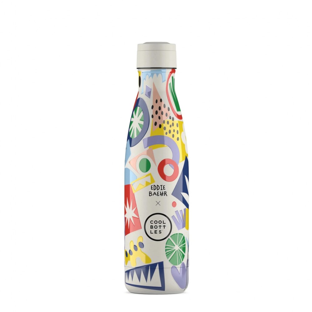 Cool Bottles - Ανοξέιδωτο Μπουκάλι Θερμός Electric Garden 500ml