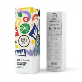 Cool Bottles - Ανοξέιδωτο Μπουκάλι Θερμός Electric Garden 500ml