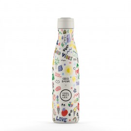 Cool Bottles - Ανοξέιδωτο Μπουκάλι Θερμός Good Vibes 500ml