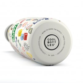 Cool Bottles - Ανοξέιδωτο Μπουκάλι Θερμός Good Vibes 500ml Cool Bottles - Ανοξέιδωτο Μπουκάλι Θερμός Good Vibes 500ml