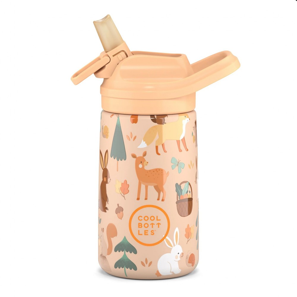Cool Bottles - Παιδικό Παγούρι Θερμός Kiddies Woodland Buddies 350ml Cool Bottles - Παιδικό Παγούρι Θερμός Kiddies Woodland Buddies 350ml