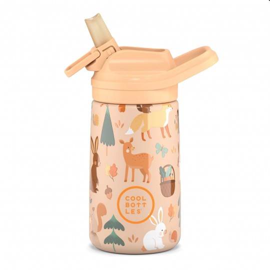 Cool Bottles - Παιδικό Παγούρι Θερμός Kiddies Woodland Buddies 350ml Cool Bottles - Παιδικό Παγούρι Θερμός Kiddies Woodland Buddies 350ml