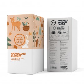 Cool Bottles - Παιδικό Παγούρι Θερμός Kiddies Woodland Buddies 350ml Cool Bottles - Παιδικό Παγούρι Θερμός Kiddies Woodland Buddies 350ml