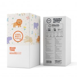 Cool Bottles - Παιδικό Παγούρι Θερμός Kiddies Roar Time 350ml