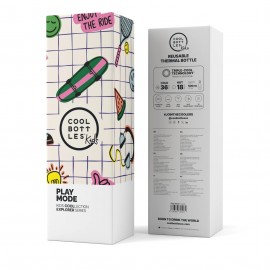 Cool Bottles - Ανοξείδωτο Μπουκάλι Θερμός Play Mode 500ml Cool Bottles - Ανοξείδωτο Μπουκάλι Θερμός Play Mode 500ml