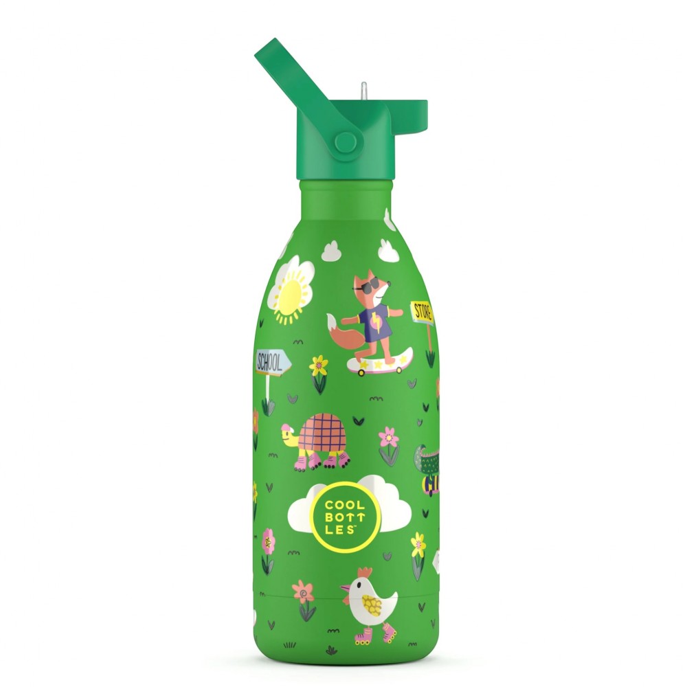 Cool Bottles - Ανοξείδωτο Μπουκάλι Θερμός Rolling Skaters 500ml Cool Bottles - Ανοξείδωτο Μπουκάλι Θερμός Rolling Skaters 500ml