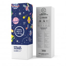Cool Bottles - Ανοξείδωτο Μπουκάλι Θερμός Stellar Journey 500ml Cool Bottles - Ανοξείδωτο Μπουκάλι Θερμός Stellar Journey 500ml