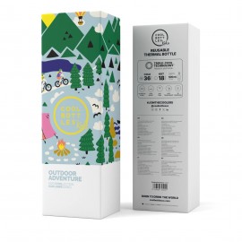 Cool Bottles - Ανοξείδωτο Μπουκάλι Θερμός Outdoor Adventure 500ml Cool Bottles - Ανοξείδωτο Μπουκάλι Θερμός Outdoor Adventure 500ml