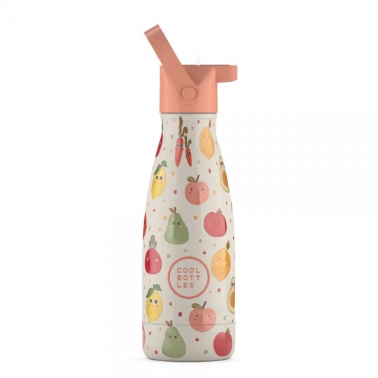 Cool Bottles - Ανοξέιδωτο Μπουκάλι Θερμός Fruit Salad 260ml Cool Bottles - Ανοξέιδωτο Μπουκάλι Θερμός Fruit Salad 260ml