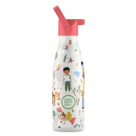 Cool Bottles - Ανοξέιδωτο Μπουκάλι Θερμός Curious Explorers 350ml