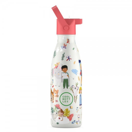Cool Bottles - Ανοξέιδωτο Μπουκάλι Θερμός Curious Explorers 350ml Cool Bottles - Ανοξέιδωτο Μπουκάλι Θερμός Curious Explorers 350ml