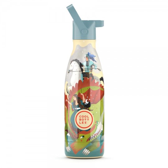 Cool Bottles - Ανοξέιδωτο Μπουκάλι Θερμός Knight Legend 350ml