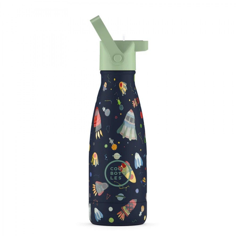Cool Bottles - Ανοξέιδωτο Μπουκάλι Θερμός Space Rockets 260ml Cool Bottles - Ανοξέιδωτο Μπουκάλι Θερμός Space Rockets 260ml